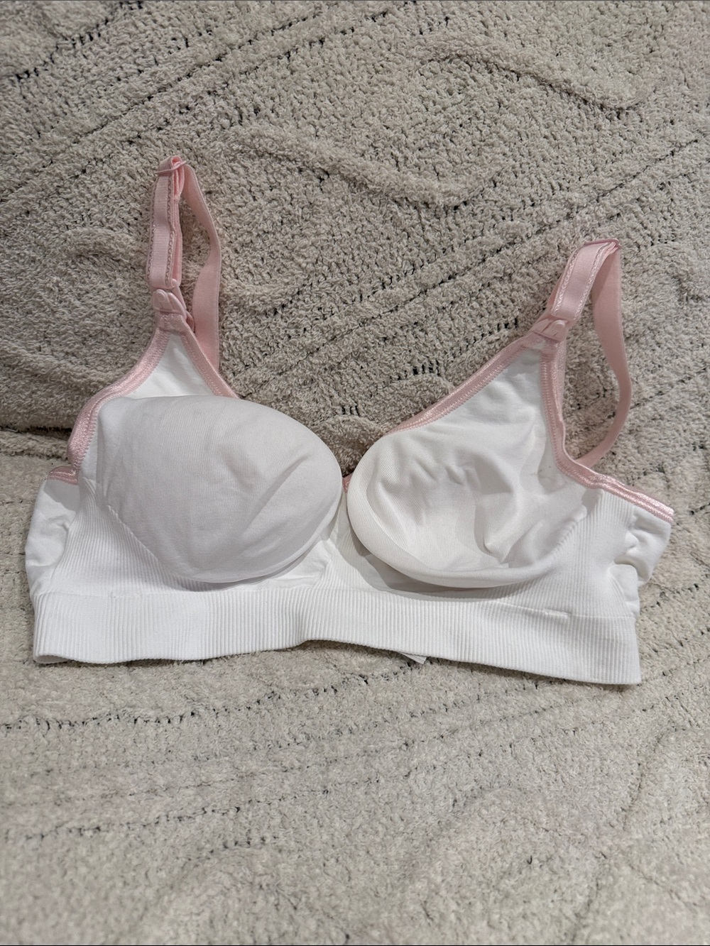 BRAVADO DESIGNS 1401 BODY SILK WIRE-FREE Nursing Bra White